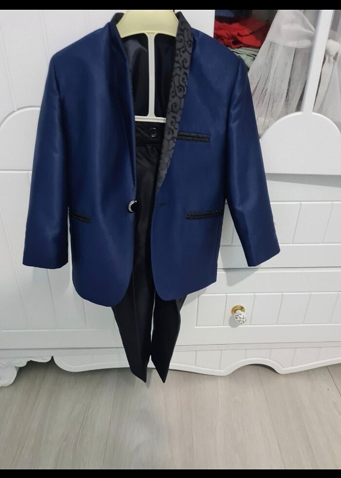 Çocuk ceketli takım elbise - Görsel 2