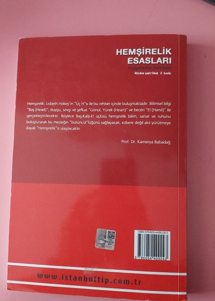 HEMŞİRELİK ESASLARI KİTABI - Görsel 2