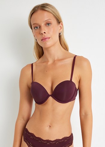 Destekli Sütyen Ekstra Dolgulu Balenli Kaplı - Görsel 3