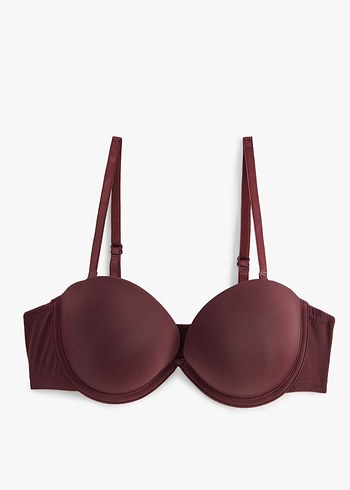 Destekli Sütyen Ekstra Dolgulu Balenli Kaplı - Görsel 6