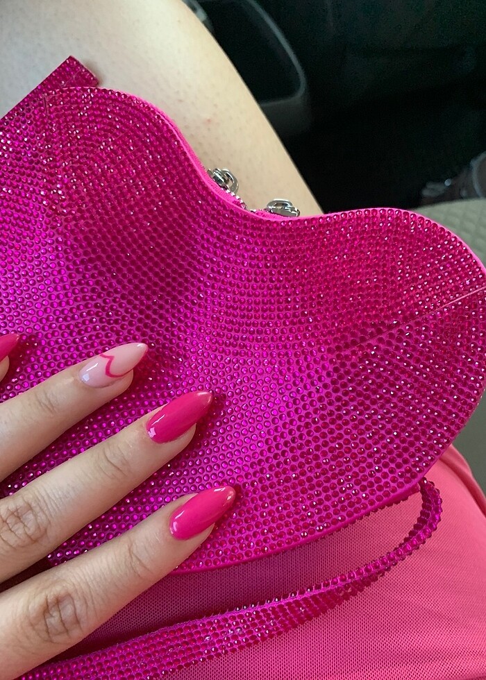 Açık pembe elbise - Görsel 3