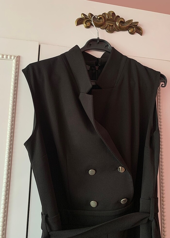 Siyah tulum - Görsel 2