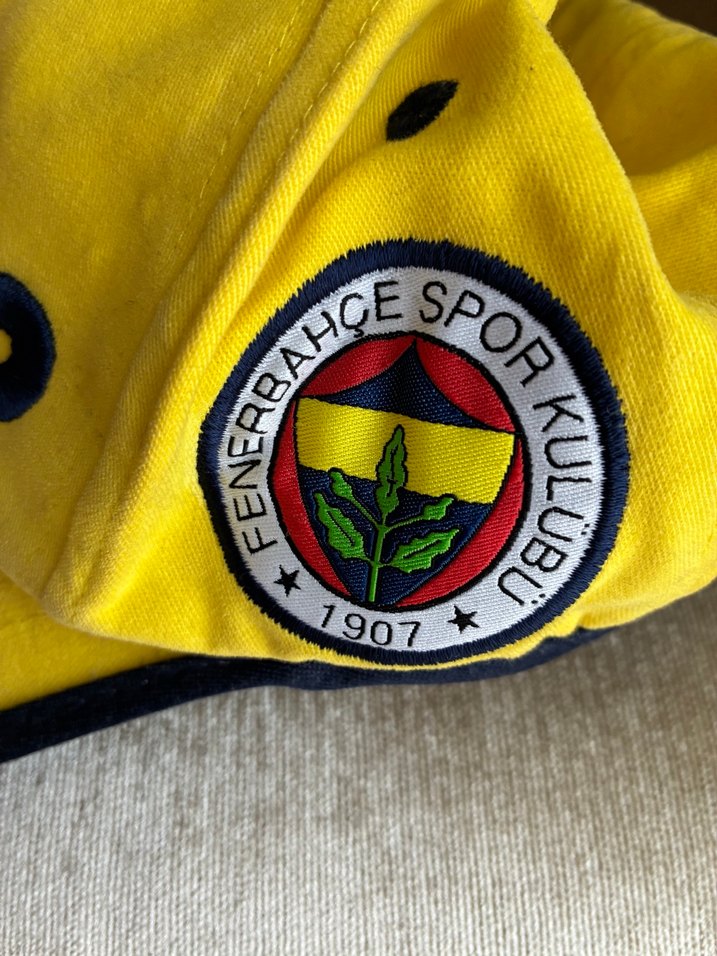 Sarı Fenerbahçe Çocuk  Şapka - Görsel 2