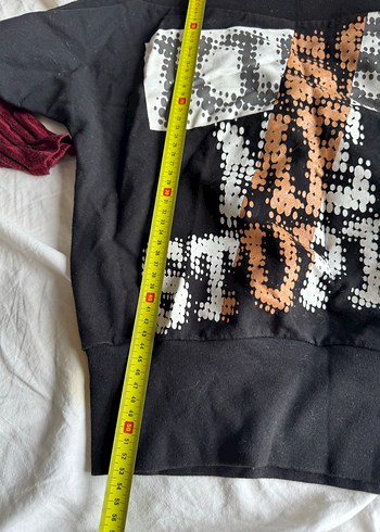 Siyah Rock Punk Hamile Tişörtü - Görsel 4