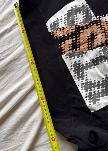 Siyah Rock Punk Hamile Tişörtü - Görsel 6