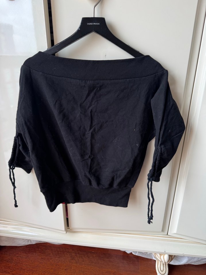 Siyah Rock Punk Hamile Tişörtü - Görsel 3