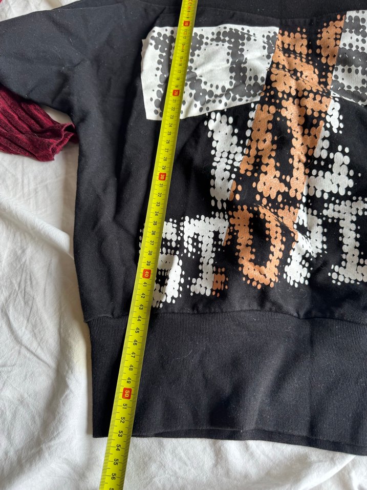 Siyah Rock Punk Hamile Tişörtü - Görsel 4