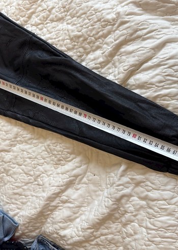 Siyah Kadın Süet Salaş Eşofman - Görsel 6