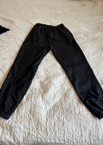 Siyah Kadın Süet Salaş Eşofman - Görsel 7