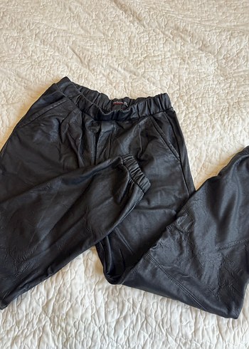 Siyah Kadın Süet Salaş Eşofman - Görsel 2