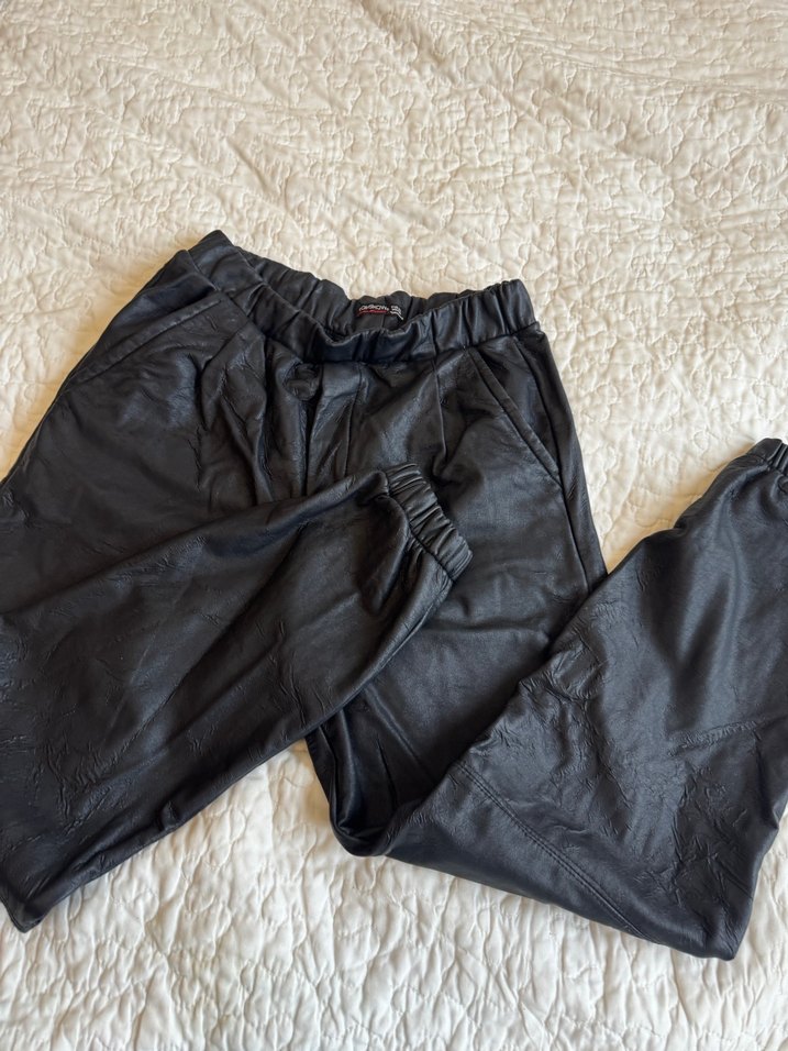 Siyah Kadın Süet Salaş Eşofman - Görsel 2