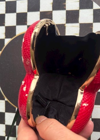 Parlak Kırmızı çanta - Görsel 3