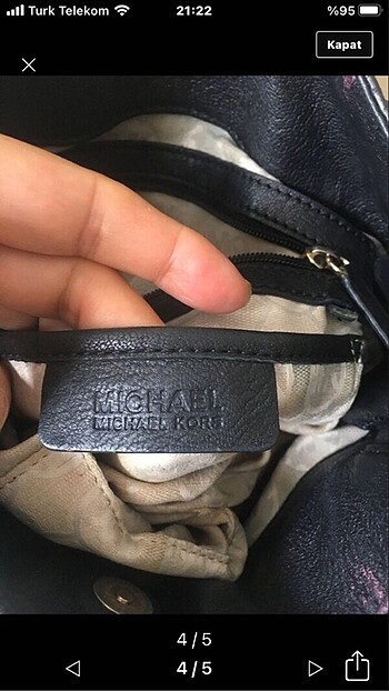  Beden siyah Renk Michael kors