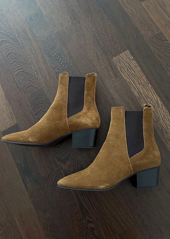 Zara Süet taba Kadın Bot - Görsel 2