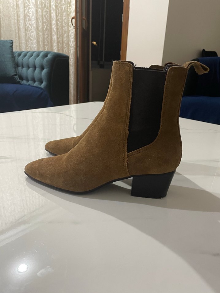 Zara Süet taba Kadın Bot - Görsel 3