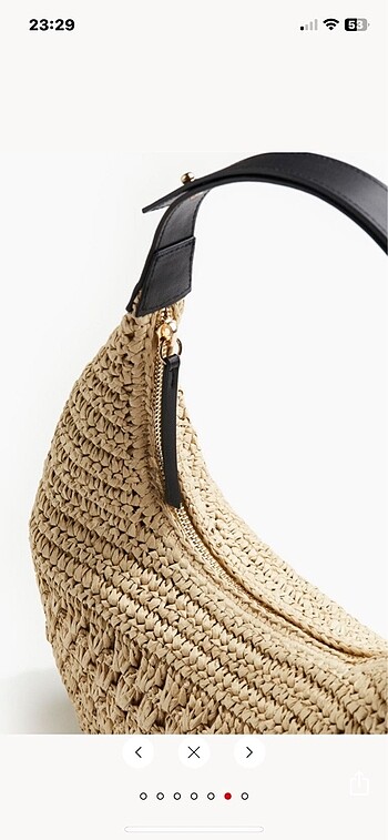 H&M H&M hasır çanta