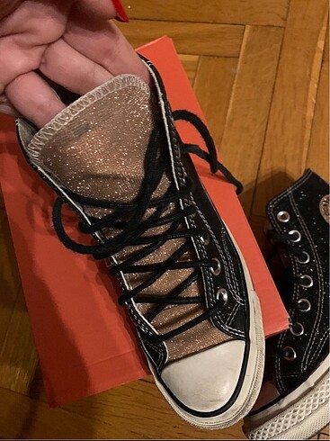 36 Beden siyah Renk converse chuck 70 orjinal