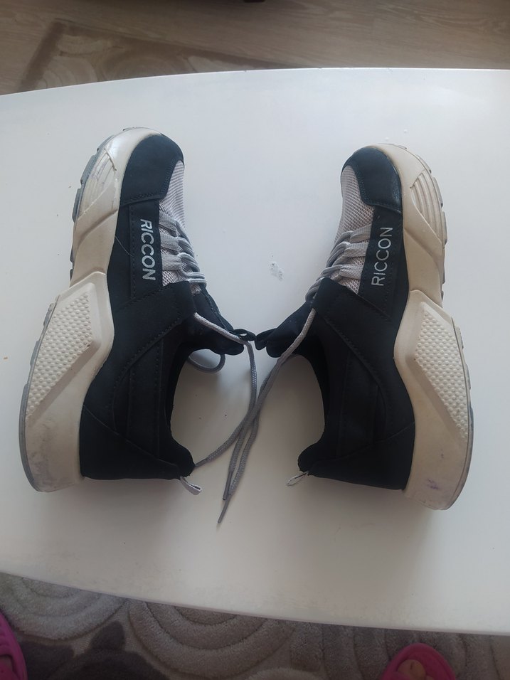 Gri Erkek Ayakkabı Bağcıkları - Görsel 4