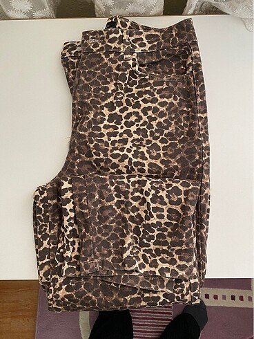 LC Waikiki Leopar kot pantolon