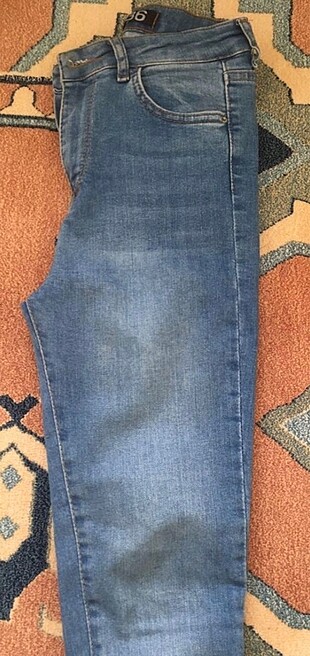 36 Beden mavi Renk Kot pantolon