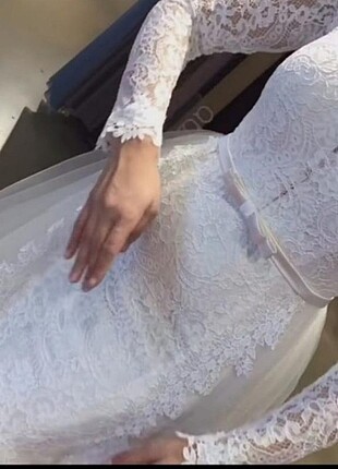 Temiz kardeşim 2 saat nikahında giydi balık ellbise