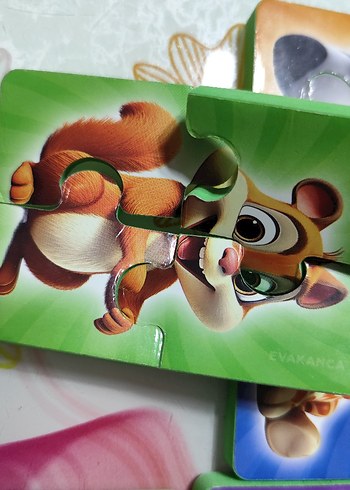 4-5 parçalı ahşap puzzle seti - Görsel 12