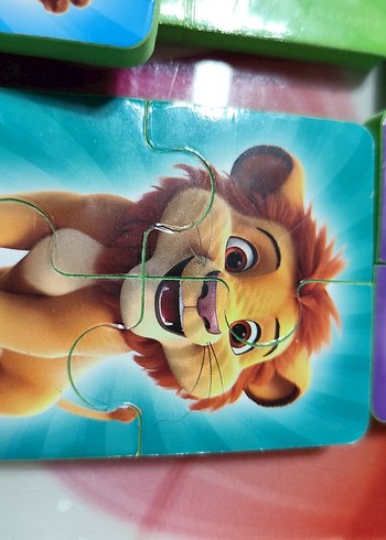 4-5 parçalı ahşap puzzle seti - Görsel 10