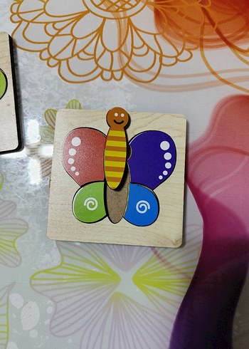 4-5 parçalı ahşap puzzle seti - Görsel 8