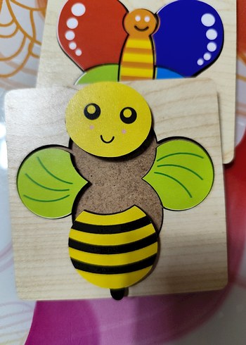 4-5 parçalı ahşap puzzle seti - Görsel 7