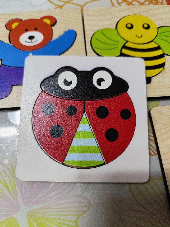 4-5 parçalı ahşap puzzle seti - Görsel 3