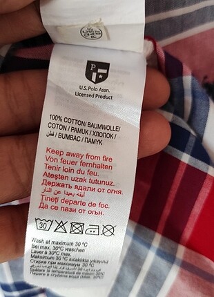 11-12 yaş U.S.polo gömlek - Görsel 6