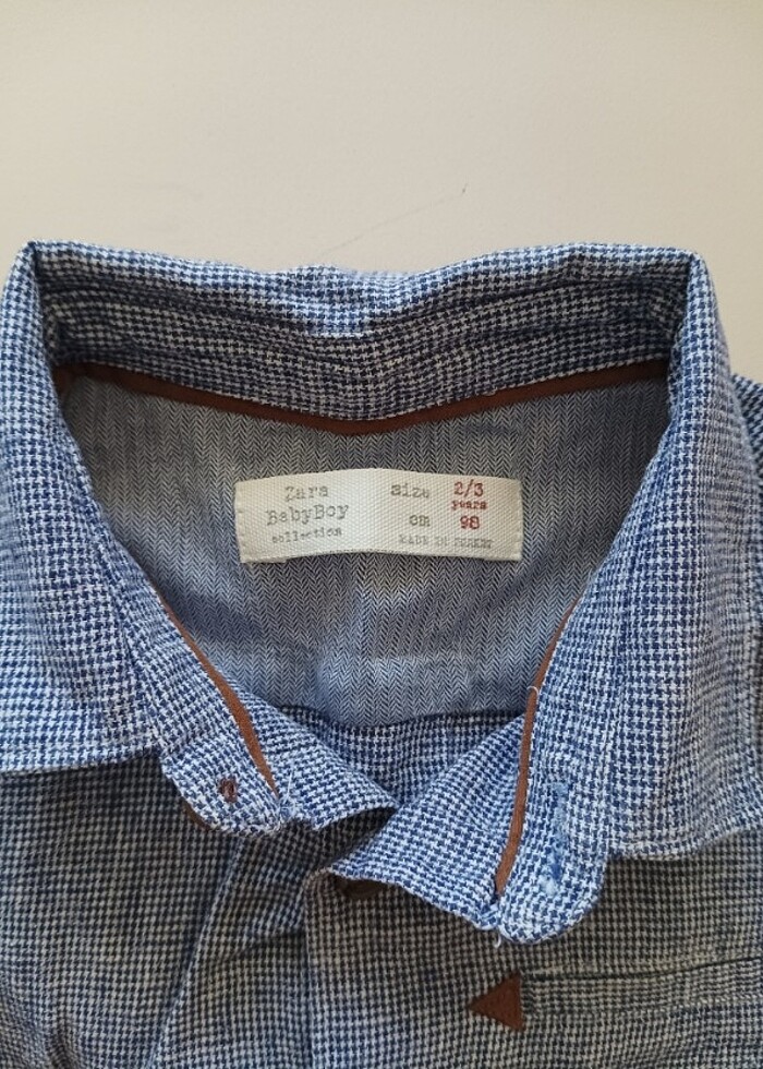 Zara erkek Bebek gömlek  - Görsel 2