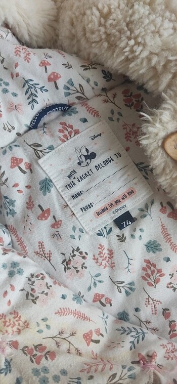 Bebek sherpa mont - Görsel 4