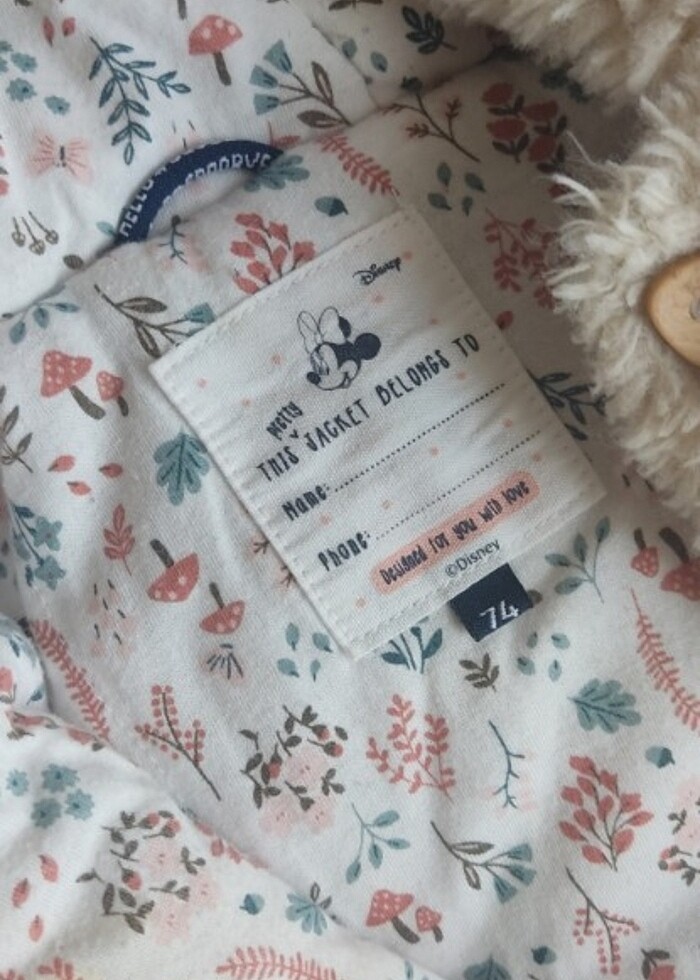 Bebek sherpa mont - Görsel 4