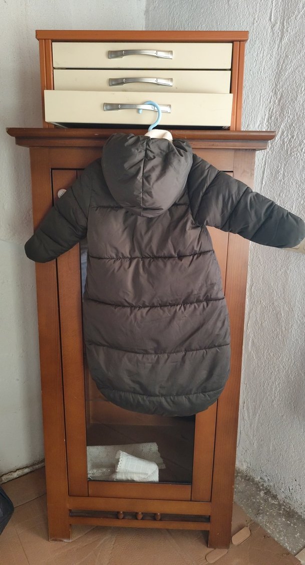 haki  Erkek Bebek astronot Tulumu - Görsel 2