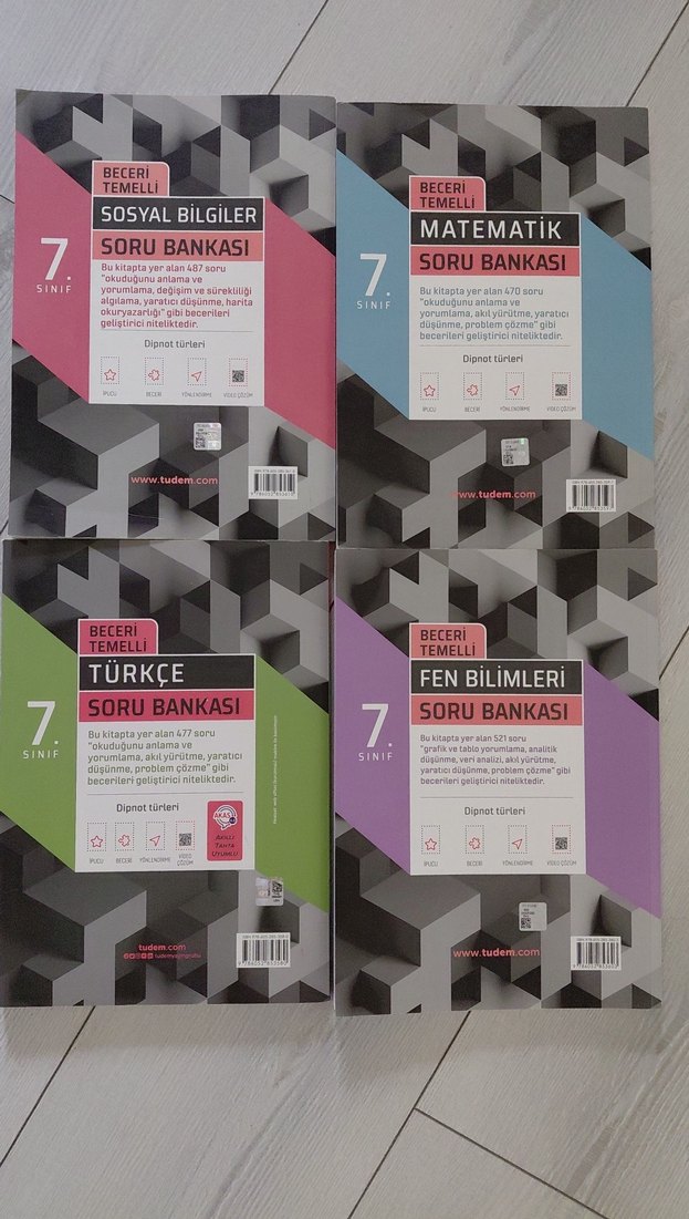 7.sınıf tudem yayınları soru bankası - Görsel 4