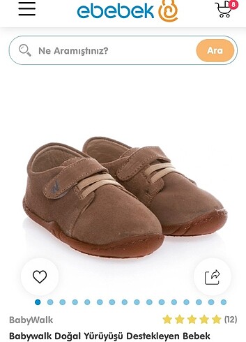 Babywalk ilk adim ayakkabisi