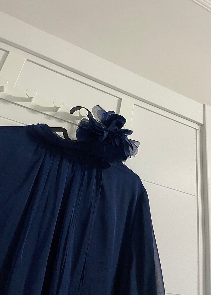 tesettur abiye be blue - Görsel 2