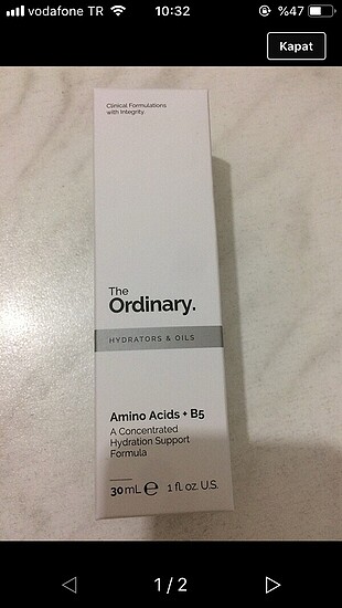 The Ordinary Amino Acid