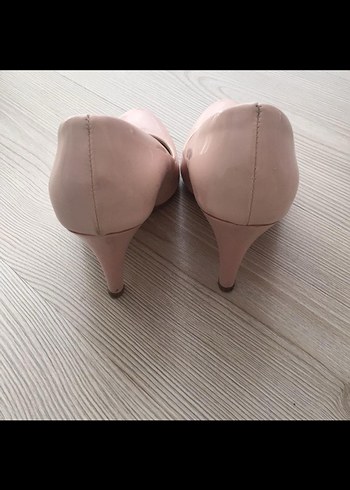 Pembe Stiletto Topuklu Kadın Ayakkabı - Görsel 4