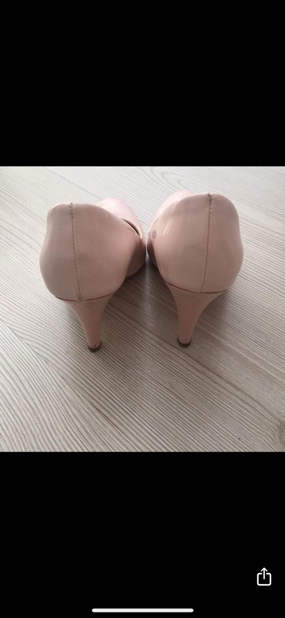 Pembe Stiletto Topuklu Kadın Ayakkabı - Görsel 4