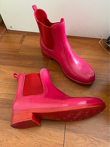 39 Beden Plastık yagmur botu