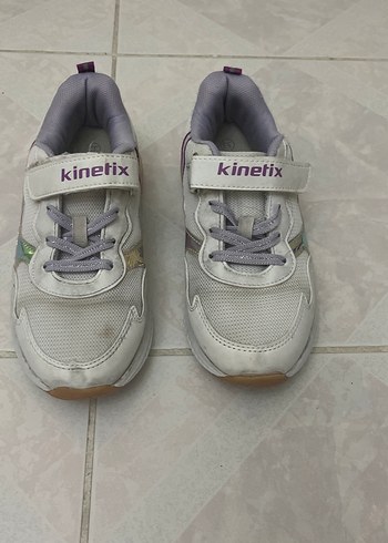 Kinetix Beyaz Kız Çocuk Spor Ayakkabı