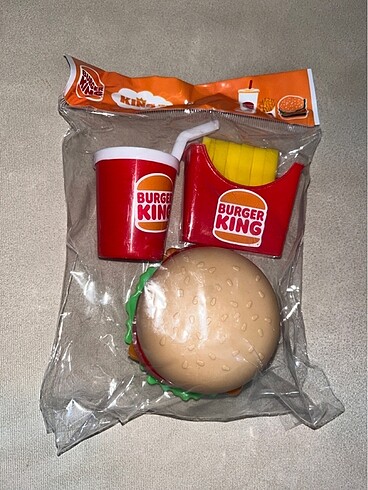 Oyuncak hamburger seti