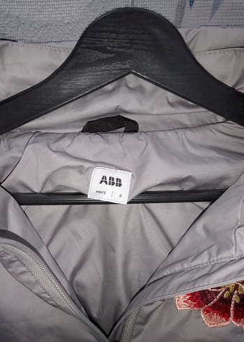 Gri fermuarlı yagmurluk Stili Ceket - Görsel 2