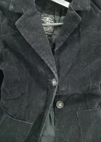 Siyah vintage Kadın Midi Kışlık Ceket Vintage, Colin's - Görsel 2