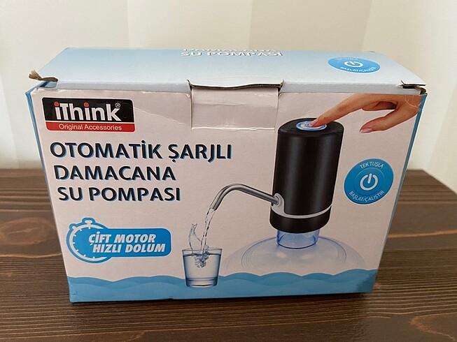 Şarjlı otomatik damacana su pompası