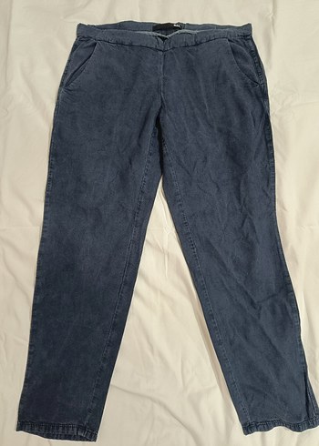 Kadın Lacivert Denim Pantolon