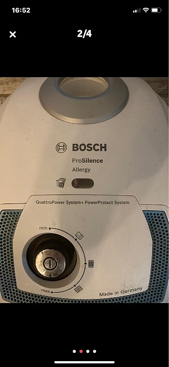 Beden Bosch elektrikli süpürge