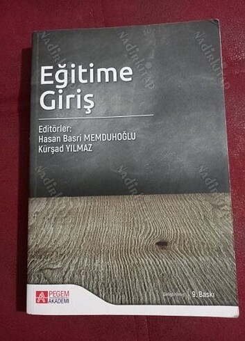 Egitime giriş 